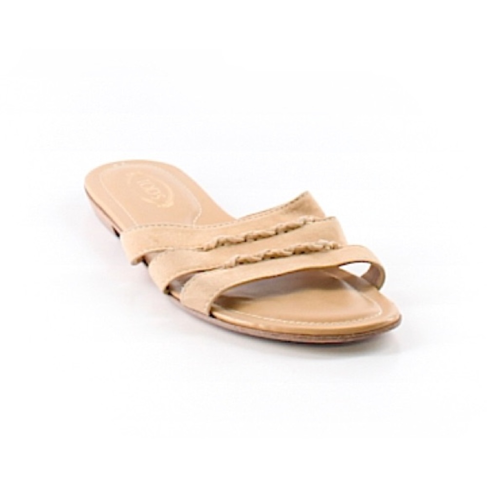 Tod’s leather slides size 37.5 size 7.5-8